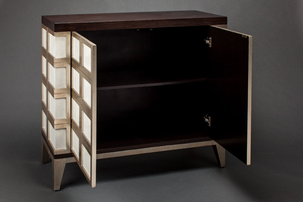 Cabinet Abstracto Plateado Coleccion – vista 3