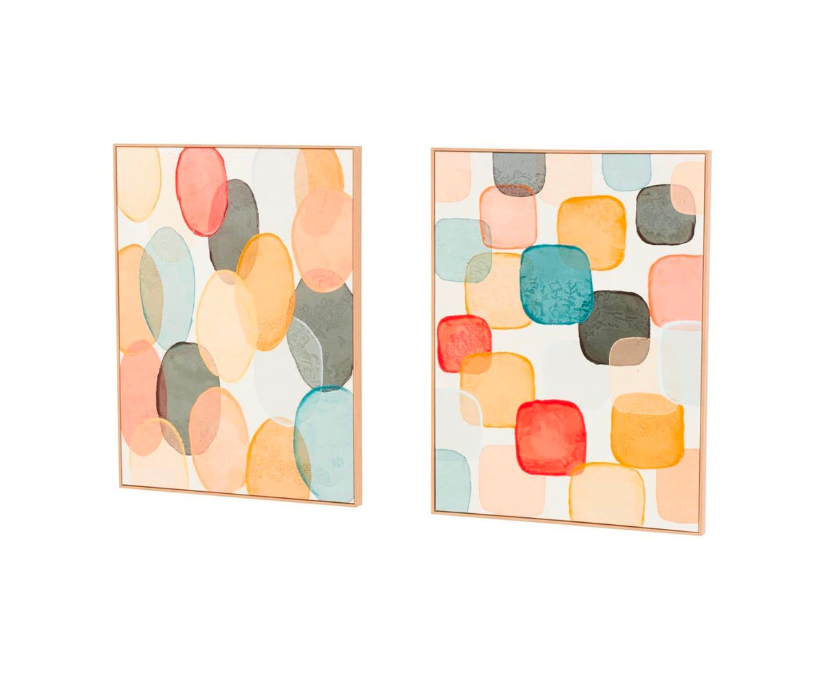 Cuadros Abstracto Color Pastel – vista 2
