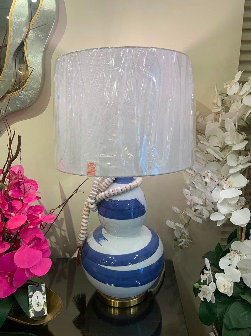 Lámpara Azul Decorativa